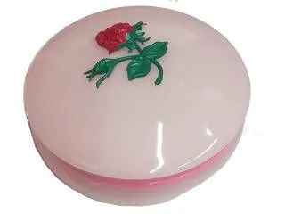 Alhajero Plastico Red. 10cm Decorado