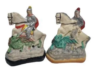 San Jorge 10cm Resina