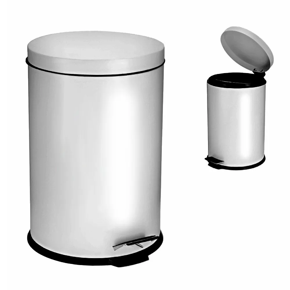 Recipiente con Tapa 5L+20L Acero Inox. Pe