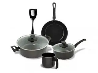 Guadixflon Set Cocina 7pzas. T/Vidrio CX2
