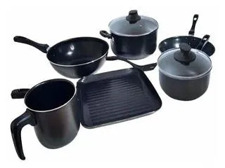 Guadixflon Set Cocina 9pzas. T/Vidrio