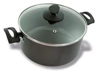 Guadixflon Cacerola T/Vidrio 24cm 5,40Lt