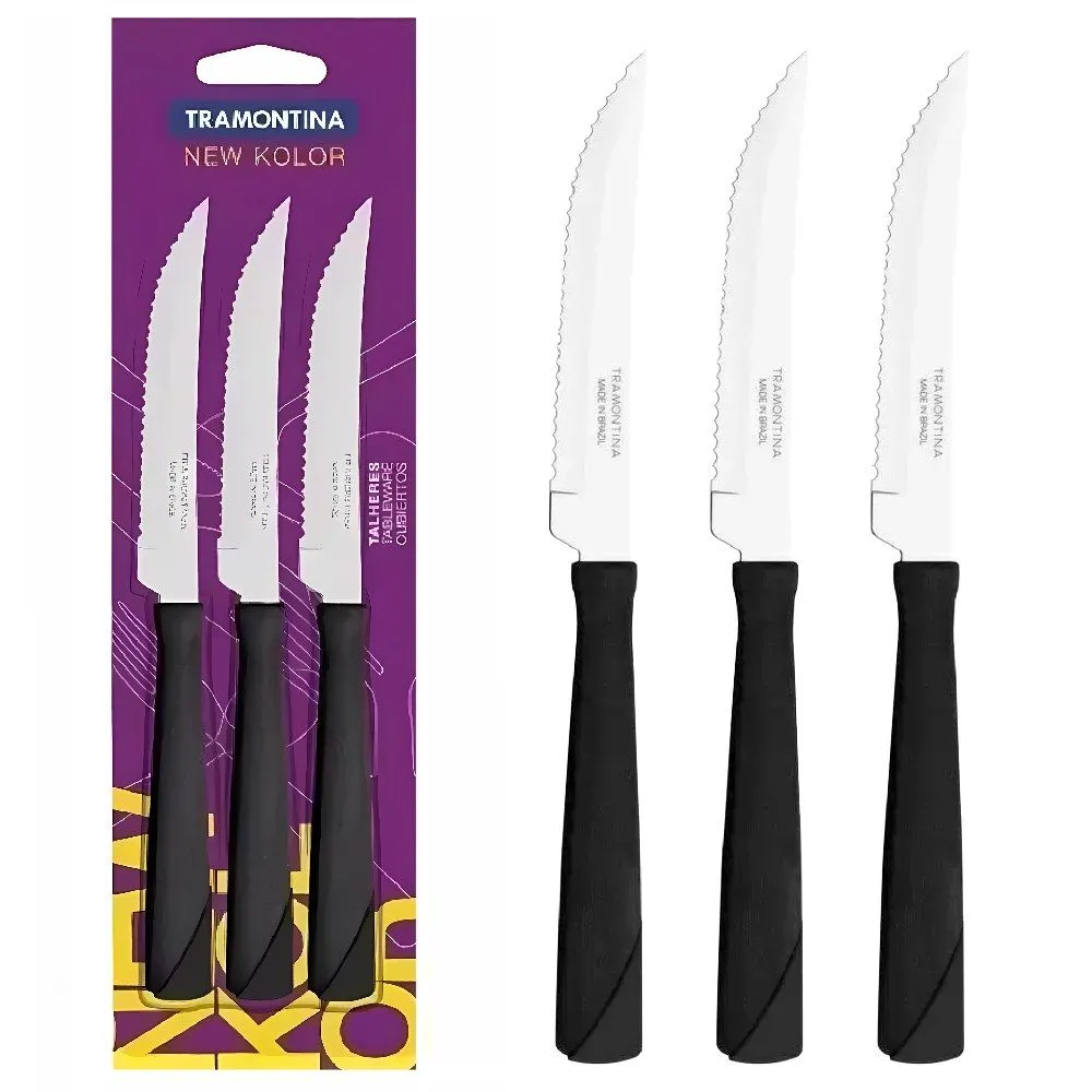 Tramontina New Kolor Cuchillo Negro
