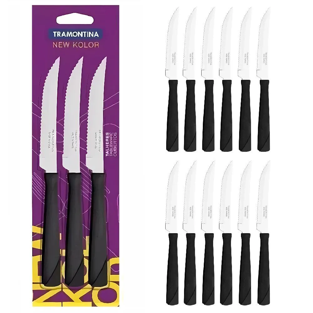Tramontina New Kolor Cuchillo Negro