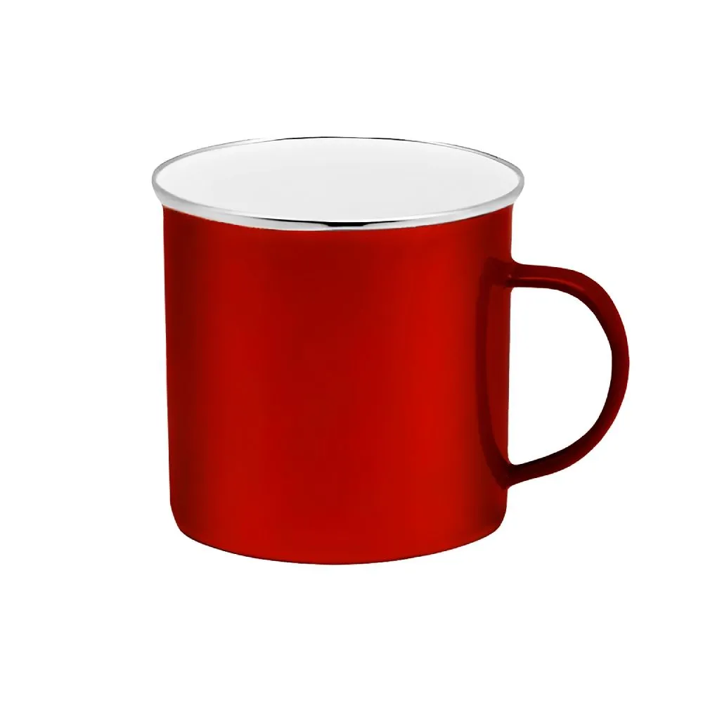 Cool Jarro Enlozado 10cm Rojo/Negro