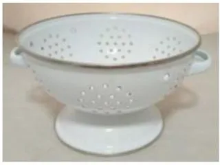 Enlozado Colador c/Aro y Asas 23cm CX6