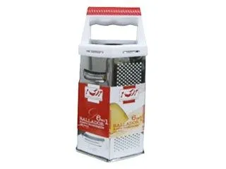 Rallador Acero Inox. 6 Caras 22,5cm