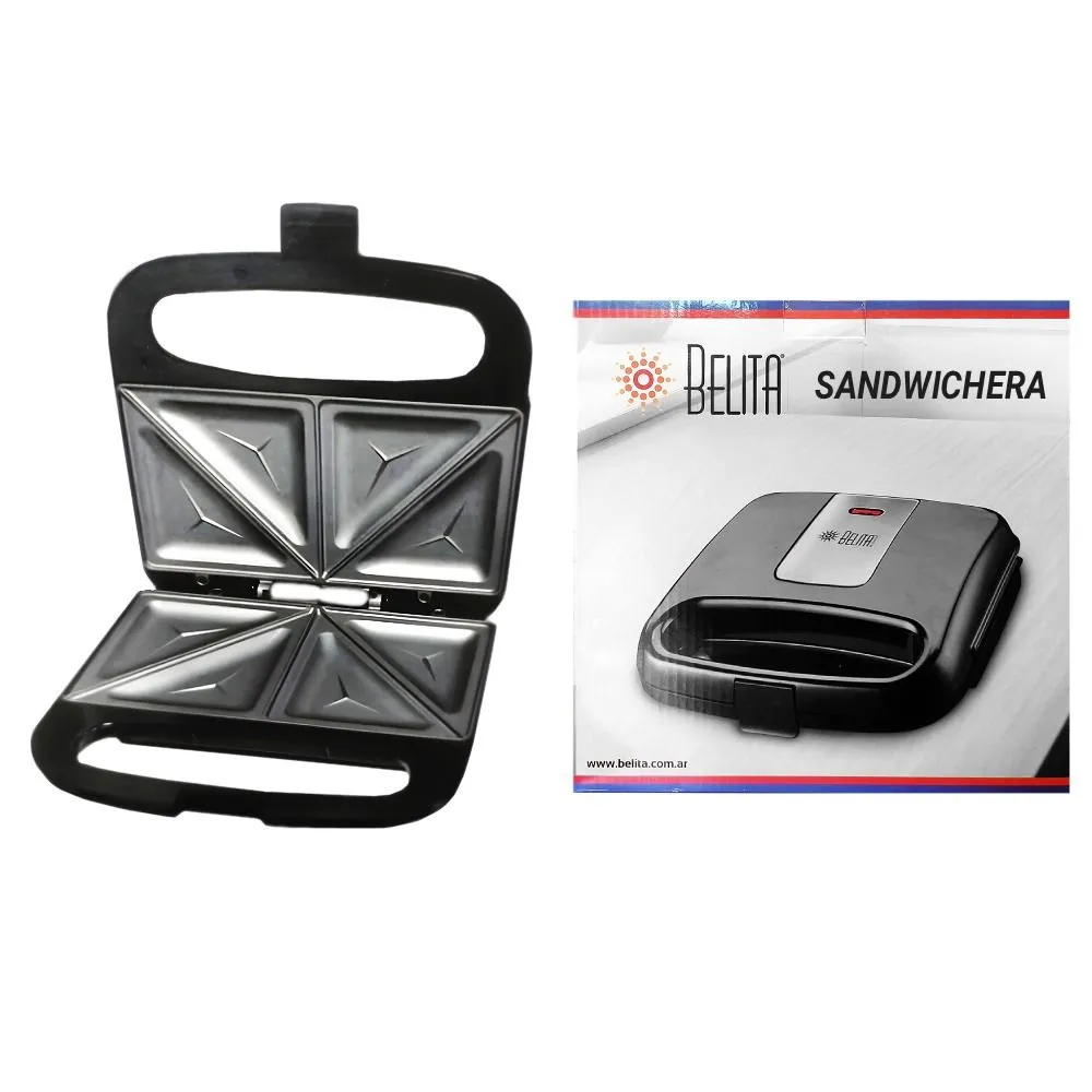 Belita Sandwichera Electrica 750W