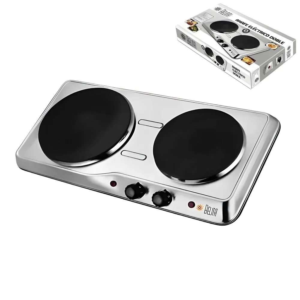Belita Anafe Electrico 2 Horna Ac. Inox.