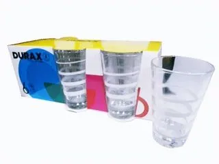 Durax Vaso Pack x6 Espiral Blanco