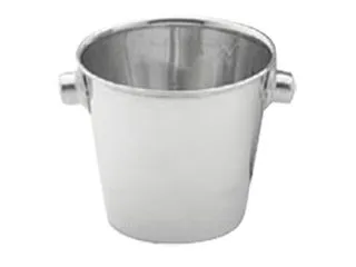 Acero Balde Hielo 12cm c/Pompon