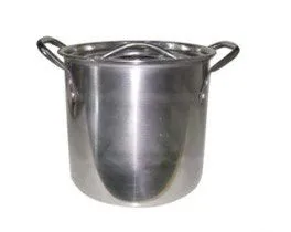 Carol Olla Alta Acero 10L c/Asas Acero