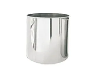 Carol Tubo Salsero 18cm Acero
