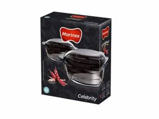 Marinex Set 2 Cacerola c/Tapa