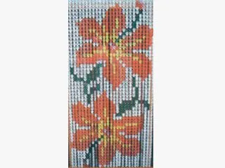 Cortina Ficha 0.80x2.00 Flores