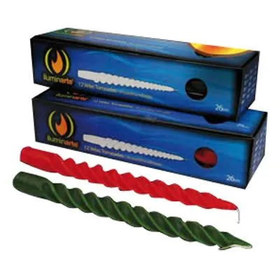 Iluminar Vela Torneada 20cm
