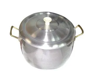 Almandoz Olla Bombe Bronce 18 cm c/Asas