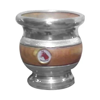 Mate Algarrobo Bolita c/Escudo