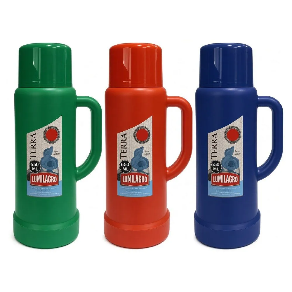 Lumilagro Termo Terra 0.65L. Nuevos Color