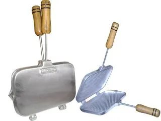 Barbero Sandwichera Doble Alum. 20x13