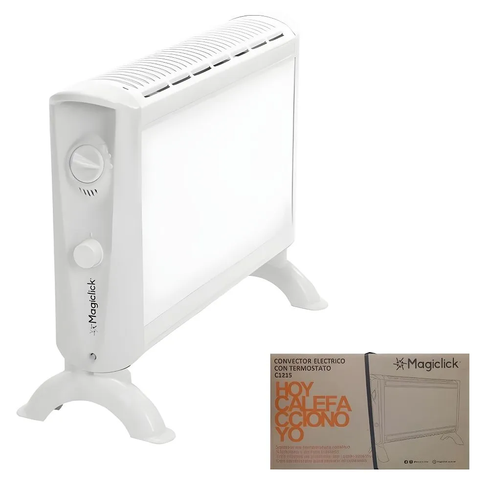 Convector Estufa c/Termostato Regulable