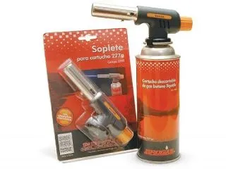 Brogas Soplete p/Cartucho Encend. Electro