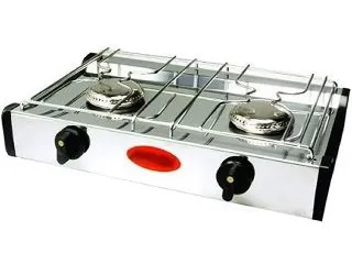 Brogas Anafe Acero Inox. 2 Hor. Gas Envasa