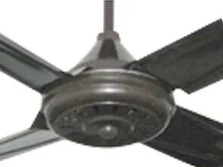 Barbero Ventilador Chapa 100cm Negro