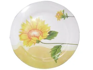 Melamina Girasol Plato Playo 25cm