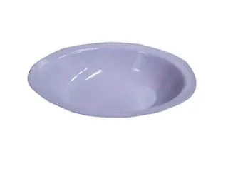 Melamina Blanca Fuente Oval Prof. 25cm