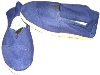 Diana Alpargata Reforzada Azul Nº45