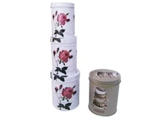 TK Set de 3 Latas Decoradas CX36