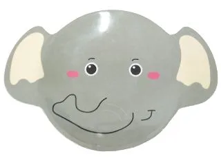 Melamina Plato Infantil Elefante