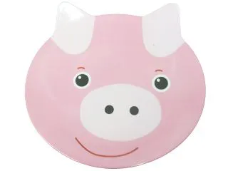 Melamina Plato Infantil Chanchito