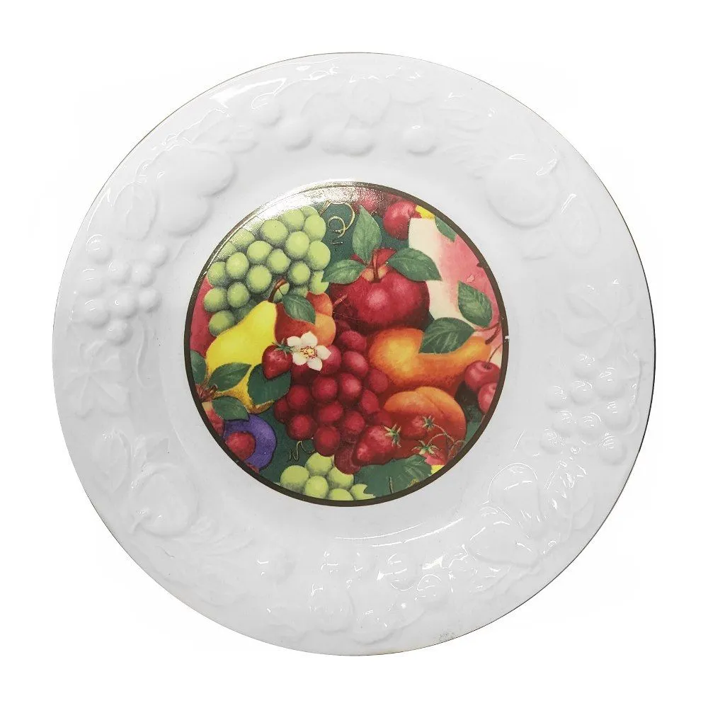 Plato Dec. Cocina 27cm Ceramica