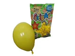 Festiball Globo 10"x50u.Amarillo