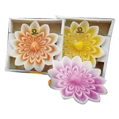 Iluminar Vela Flotante Flor Grande x1u