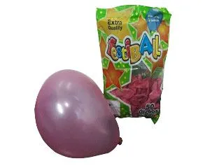 Festiball Globo Perlado 10"x50u.Fuscia