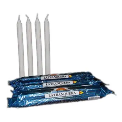 Iluminar Vela Tranquera 20cm BX4 Paq.