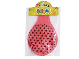 Festiball Piñata 24" Rosa a Lunares.