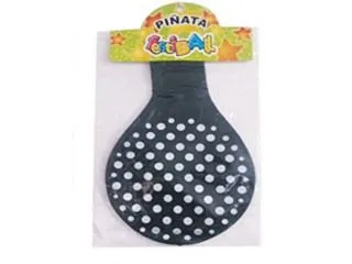 Festiball Pinata 24" Negro a Lunares
