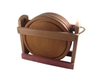 Algarrobo Cajoncitos x4 Platos de 24cm