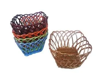 TK Cesta Plastica Cuadrada 21cm