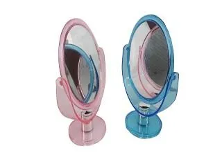 TK Espejo Doble Faz Red. c/Pie 14cm