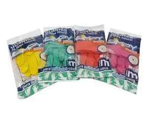 Limpy Guante Latex 4 Colores (M)
