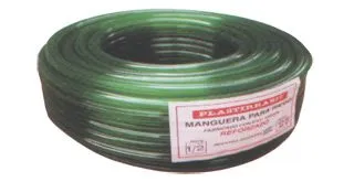 Manguera Riego Cristal 1/2"x15 Metros