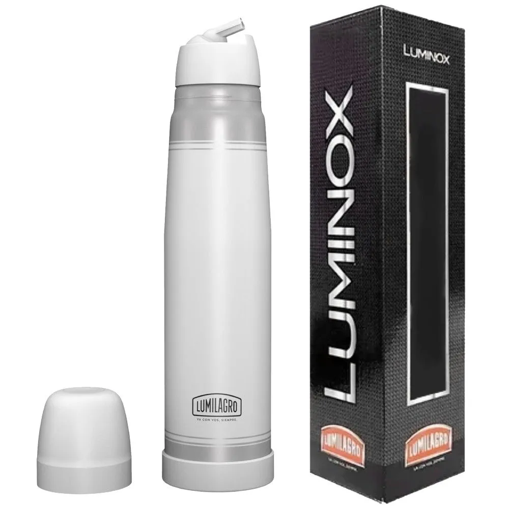 Lumilagro Termo Luminox Color Blanco c/C