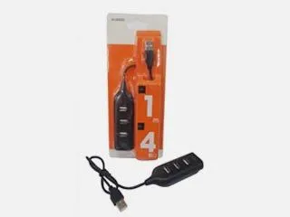 TK Zapatilla USB 1mts. 4 Bocas