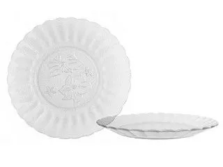Durax Orquidea Plato Postre