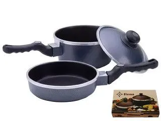 Eterna Teflon Set Chico (600/900/1t)